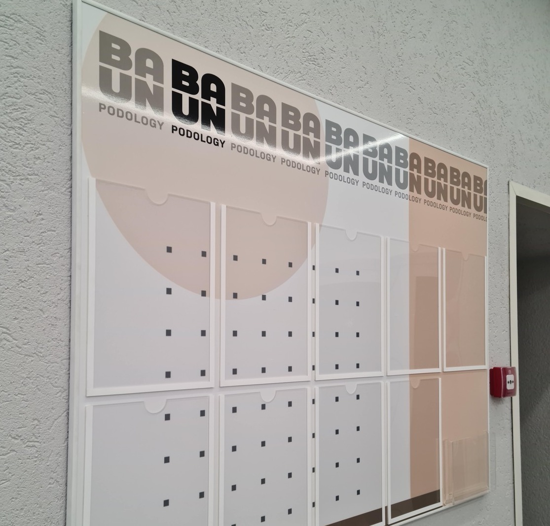 Доска для информации на 10 карманов Информационная доска на стену